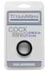 Эрекционное кольцо Doc Johnson Titanmen Tools - Cock Ring - Black || 
