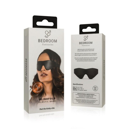 Маска Bedroom Fantasies Blindfold Elastic Band - Black || 