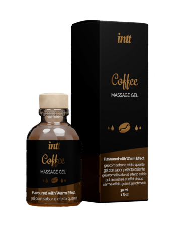 Массажный гель для интимных зон Intt Coffee (30 мл) разогревающий