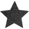 Пэстис - стикини Bijoux Indiscrets - Flash Star Black, наклейки на соски || 
