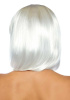 Светящийся в темноте парик Leg Avenue Pearl short natural bob wig White, короткий, жемчужный, 33 см || 