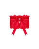 Ажурная подвязка Obsessive Amor Cherris garter, red || 