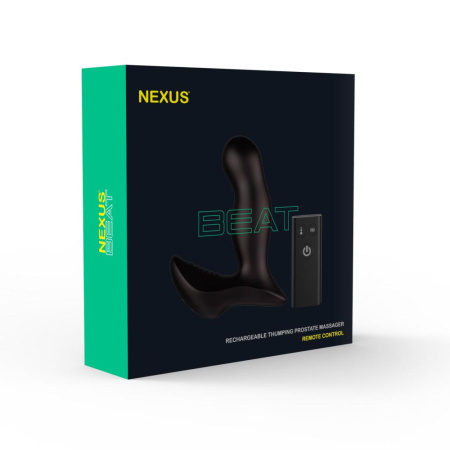 Массажер простаты Nexus Beat с пульсирующей жемчужиной и вибрацией || 
