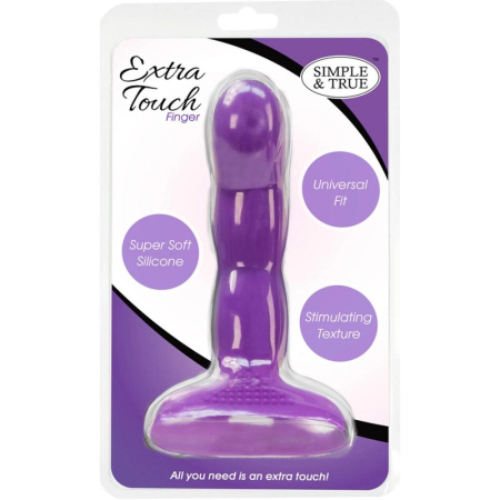 Насадка на палец Simple&True Extra Touch Finger Dong Purple || 