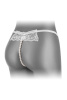 Трусики-стринги с жемчужной ниткой Fashion Secret KATIA White || 