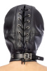 Капюшон для БДСМ со съемной маской Fetish Tentation BDSM hood in leatherette with removable mask || 