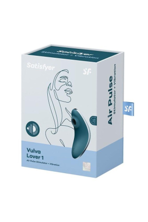 Вакуумный вибратор Satisfyer Vulva Lover 1 Blue || 