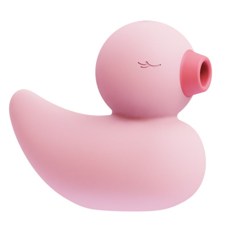 Вакуумный вибратор-уточка CuteVibe Ducky Pink || 