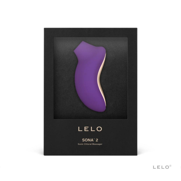 Звуковой стимулятор клитора LELO SONA 2 Purple, 12 режимов