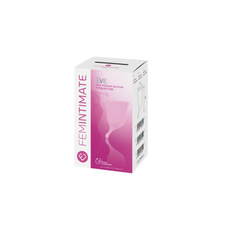 Менструальная чаша Femintimate Eve Cup New размер S, объем — 25 мл, эргономичный дизайн || 
