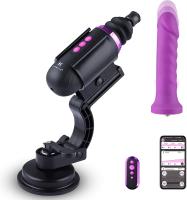 Мини секс-машина Hismith Mini Capsule Sex-Machine with Strong Suction Cup, мощная, перезаряжаемая