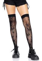 Чулки Leg Avenue 420 Net thigh highs Black