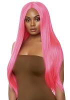 Парик Leg Avenue 33″ Long straight center part wig neon pink