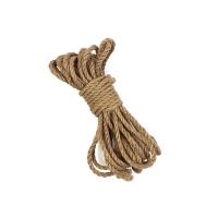 Джутовая веревка BDSM 8 метров, 6 мм, натуральный цвет