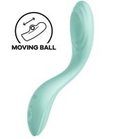 Вибратор с жемчужной стимуляцией точки G Satisfyer Rrrolling Pleasure Mint