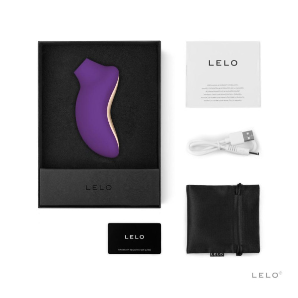 Звуковой стимулятор клитора LELO SONA 2 Purple, 12 режимов