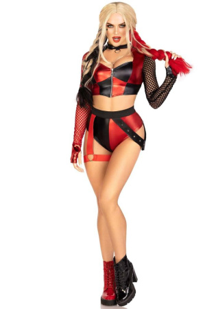 Эротический костюм Leg Avenue Crime Spree Sweetie Costume XS || 