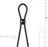 Эрекционное кольцо Nexus FORGE Single Adjustable Lasso - Black || 