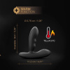 Массажеры простаты Dorcel P-Stroker с пультом ДУ, подогревом и точечным массажем, два мотора || 