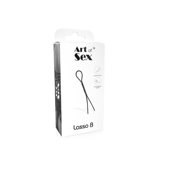 Эрекционное кольцо Art of Sex - Lasso B, регулируемая тугость
