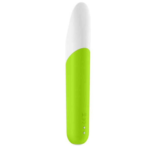 Минивибратор с гибким язычком Satisfyer Ultra Power Bullet 7 Green