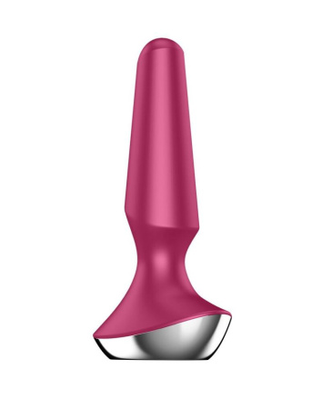 Анальная смарт-вибропробка Satisfyer Plug-ilicious 2 Berry