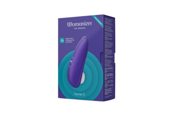 Вакуумный клиторальный стимулятор Womanizer Starlet 3 INDIGO