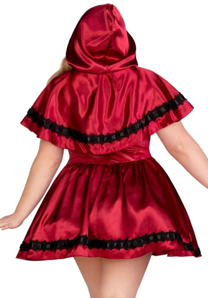 Костюм красной шапочки Leg Avenue Gothic Red Riding Hood 1X-2X