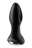 Анальная смарт вибропробка с жемчужным массажем Satisfyer Rotator Plug 2+ Black || 