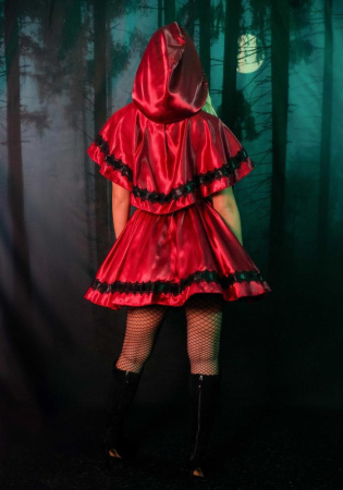 Костюм красной шапочки Leg Avenue Gothic Red Riding Hood XL || 