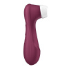 Вакуумный клиторальный стимулятор Satisfyer Pro 2 Generation 3 with Liquid Air Connect App Wine Red || 