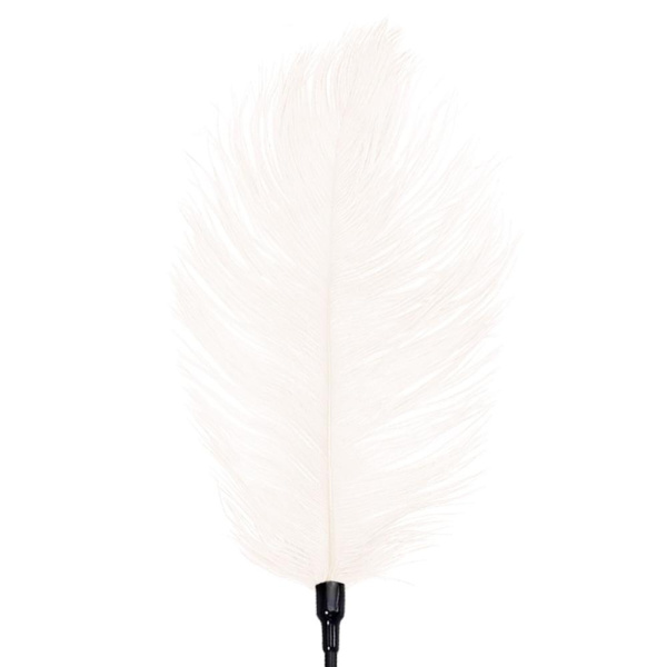 Щекоталка со страусиным пером  Art of Sex - Feather Tickler, цвет Белый