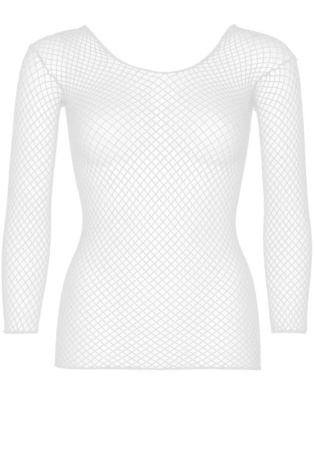 Топ Leg Avenue Long Sleeves T-Shirts White One Size || 