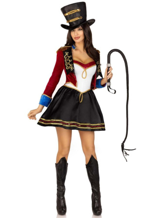 Костюм циркачки Leg Avenue Classic Ringmaster Costume S || 