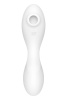 Вакуумный смарт-стимулятор с вибрацией Satisfyer Curvy Trinity 5 (White), управление со смартфона || 