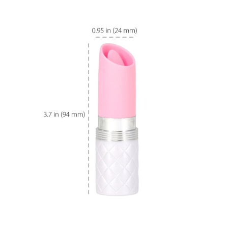 Вибратор Pillow Talk Lusty Luxurious Flickering Massager - Pink || 