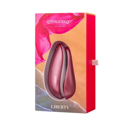 Вакуумный клиторальный стимулятор Womanizer Liberty Pink || 