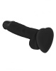 Реалистичный фаллоимитатор Strap-On-Me SOFT REALISTIC DILDO Black - Size M || 