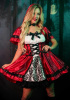 Костюм красной шапочки Leg Avenue Gothic Red Riding Hood S || 