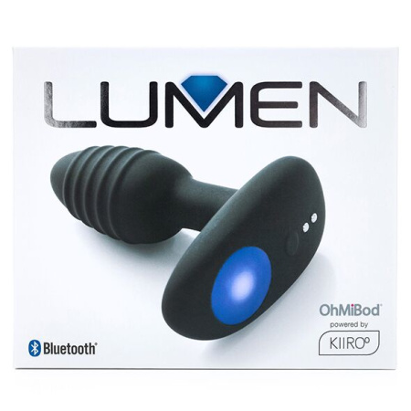 Интерактивная анальная пробка OhMiBod Lumen powered by KIIROO || 