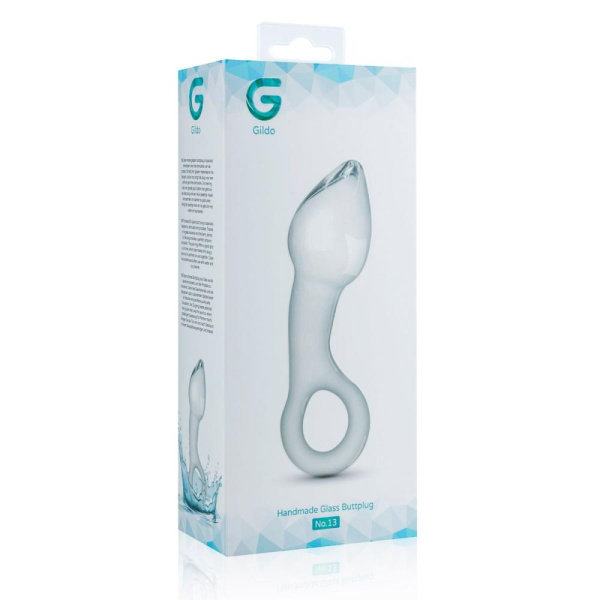 Стеклянный стимулятор простаты Gildo Glass Prostate Plug No. 13