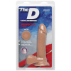 Фаллоимитатор Doc Johnson The D - Perfect D - 7 Inch With Balls - ULTRASKYN, диаметр 4,5 || 