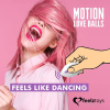 Вагинальные шарики с массажем и вибрацией FeelzToys Motion Love Balls Twisty с пультом ДУ, 7 режимов || 