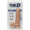 Фаллоимитатор Doc Johnson The D - Perfect D - 8 Inch With Balls - FRIMSKYN, диаметр 5,1см || 