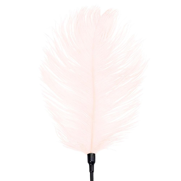 Щекоталка со страусиным пером Art of Sex - Feather Tickler, цвет Светло-розовый