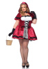 Костюм красной шапочки Leg Avenue Gothic Red Riding Hood 3X-4X || 