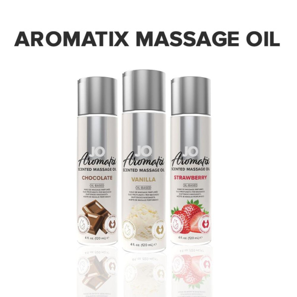 Натуральное массажное масло System JO Aromatix — Massage Oil — Vanilla 120 мл