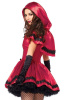 Костюм красной шапочки Leg Avenue Gothic Red Riding Hood L || 