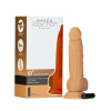 Фаллоимитатор ADDICTION Dual Density Silicone Dildo Caramel 8″, присоска, диаметр 4,3 см, вибропуля || 