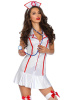 Костюм медсестры Leg Avenue Head Nurse M/L